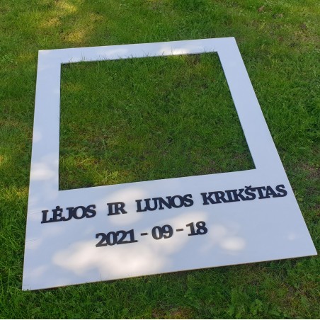 Didelis polaroidinis rėmelis