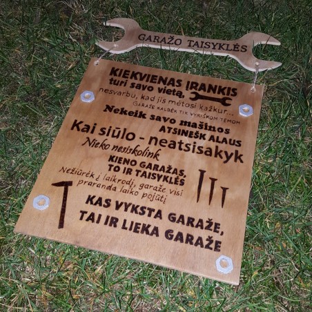 Griežtos, bet Teisingos Garažo Taisyklės