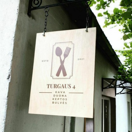 Kava, duona, keptos bulvės