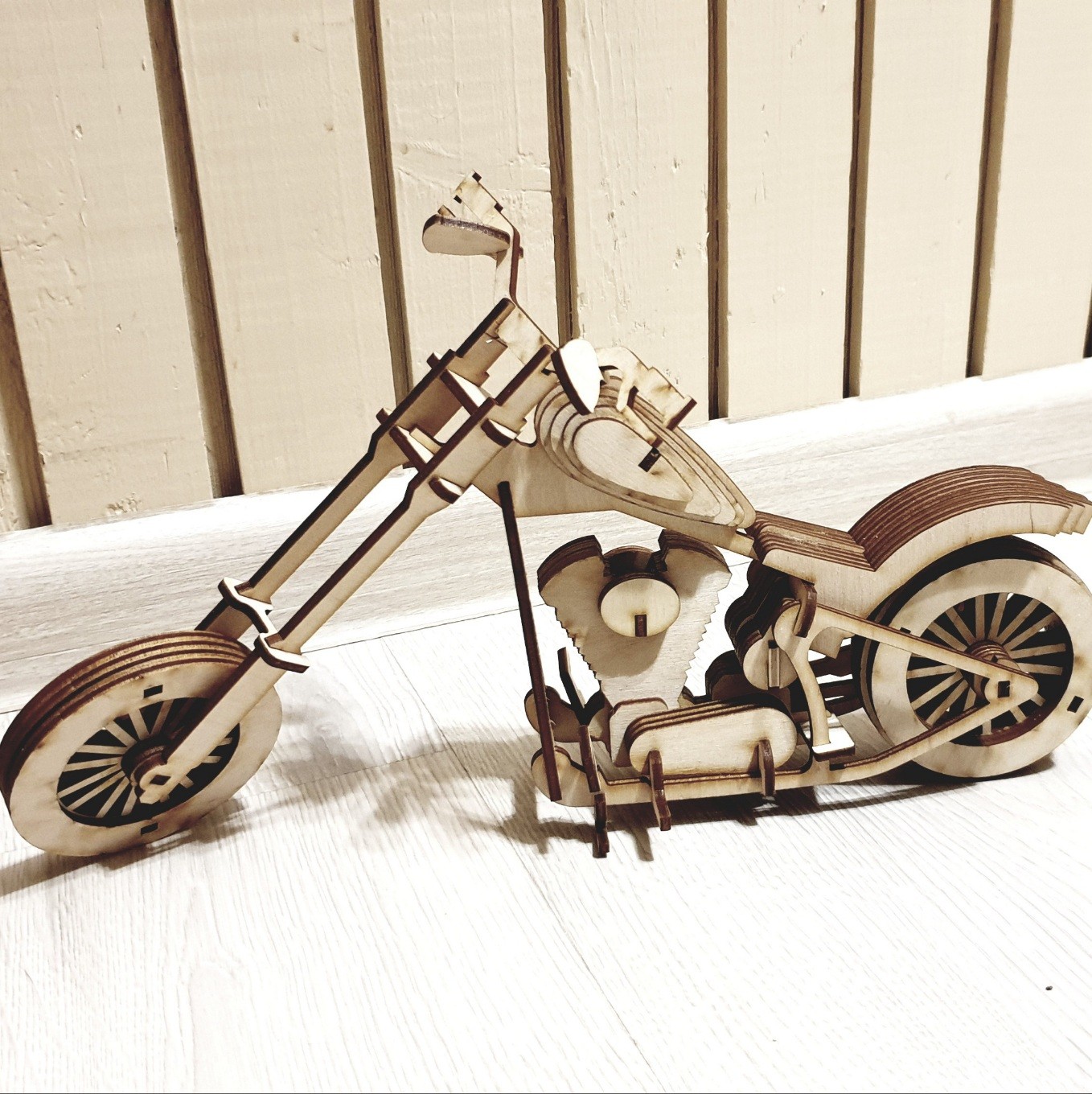 Medinis 3D motociklo modelis