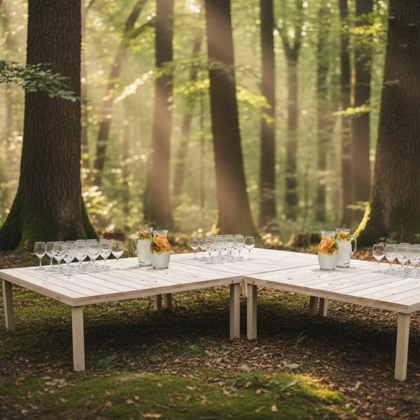 Pikniko staliukas „Klasika“